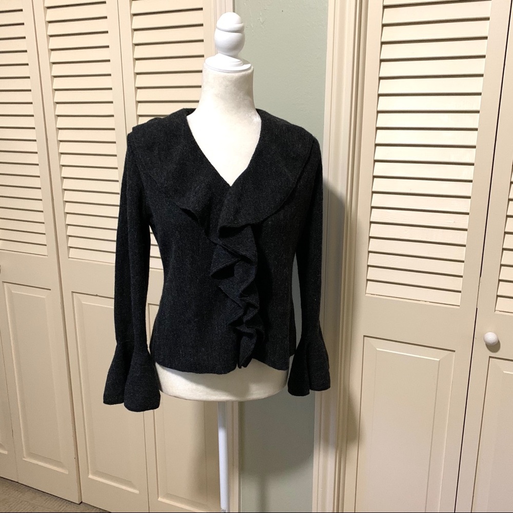 Beyond Threads Ruffled Cardigan - image 1